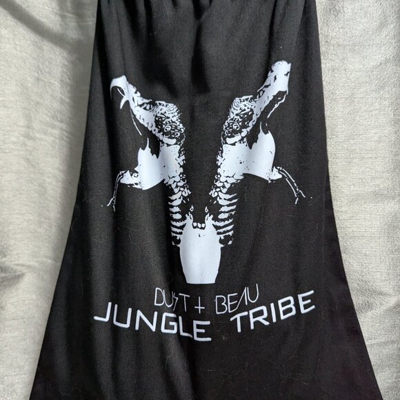 Jungle Tribe Triple Threat 2.0 Black Leather Harness Corset Small - Picture 5 of 9